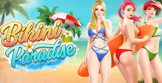 Slot Bikini Paradise, rodadas grátis, multiplicadores, caça-níqueis, pranchas de surfe, símbolos Wild, pôr do sol, volatilidade, prêmios, tema tropical